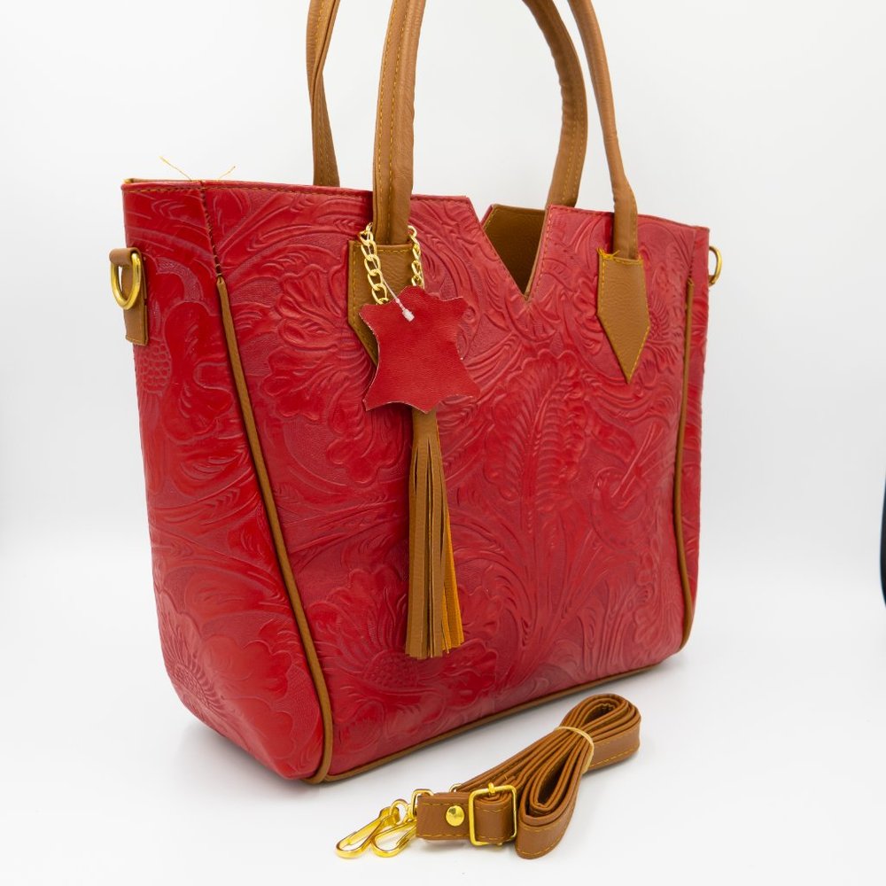 Leather handbag - Picture 3 of 4
